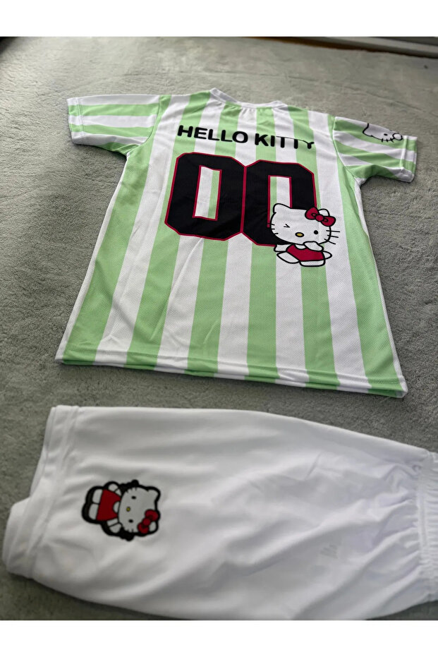 yeşil Hello Kitty Forma Jersey - 3
