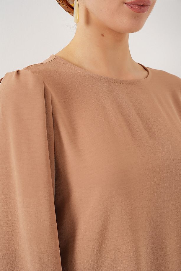 Ayrobin Tunik Pantolon Alt Üst Takım 6712 - Vizon - 5