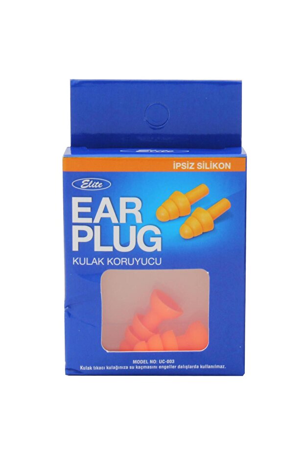 Ear Plug İpsiz Silikon Kulak Tıkacı - 1