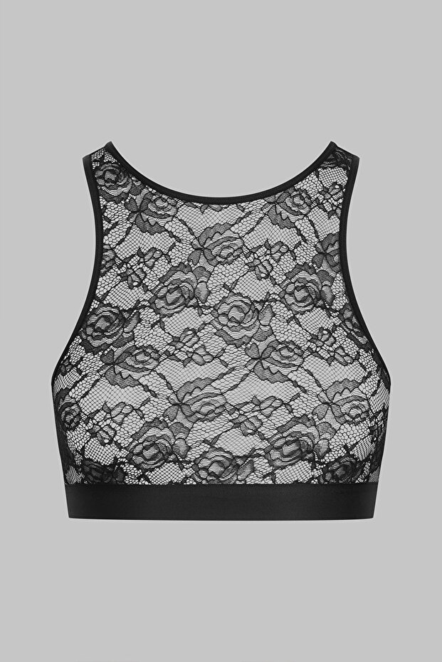 FLASHBACK BRA - MAISON CLOSE - L, BLACK - 3