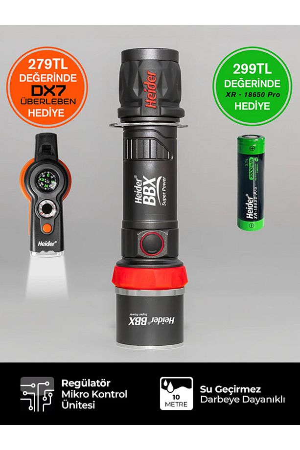 (YENİ) BBX Super Power V4 - 2025 Yeni Versiyon - Dual Charge Type (USB Type-C +Adaptör) - 2