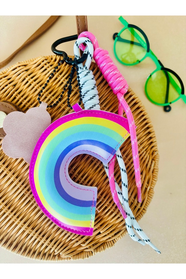 Rainbow Bag Charm