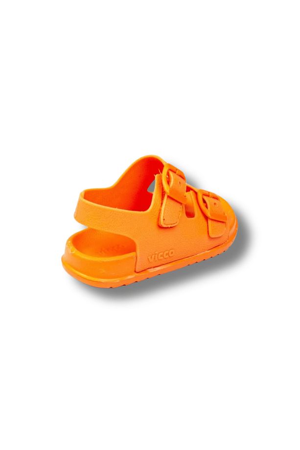 Bunny Turuncu Ortopedik Çocuk Sandalet Hafif - 2