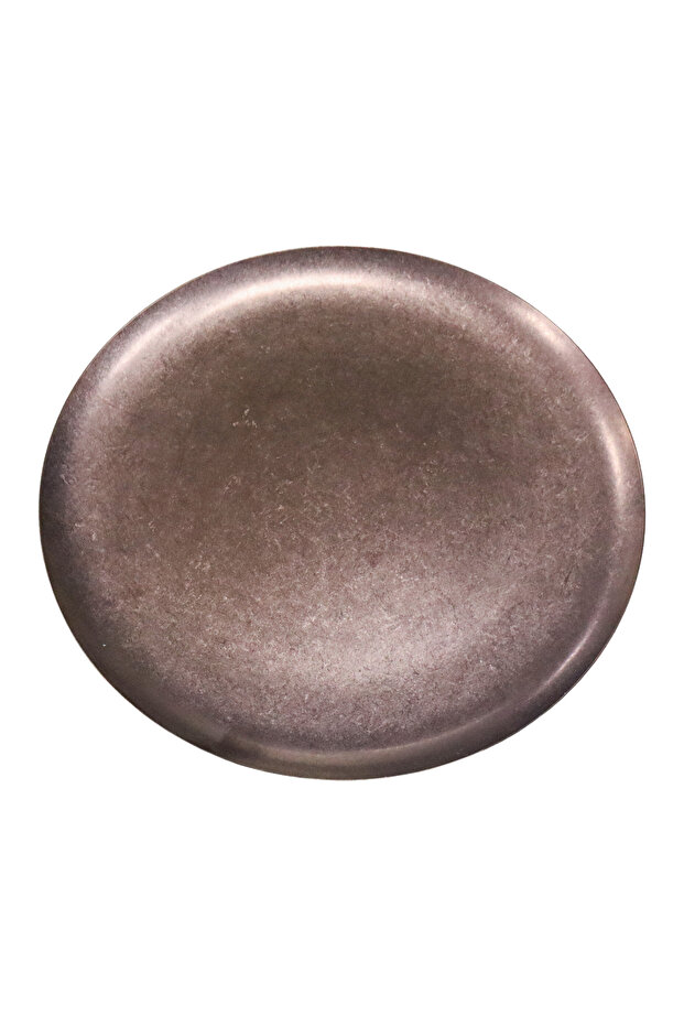 طبق تقديم بوفيه خارجي ريترو نحاسي 30 سم