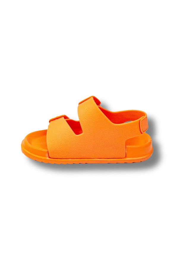 Bunny Turuncu Ortopedik Çocuk Sandalet Hafif - 3