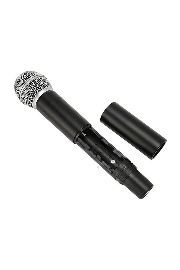 PL-2498 Kablosuz Mikrofon, Karaoke için Kapsamlı Metal El Mikrofonu 1 Adet - 3