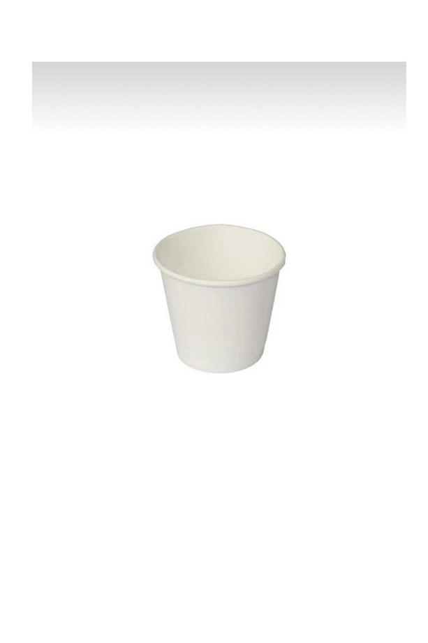 50 Adet Baskısız Karton Zemzem Bardağı 2,5 oz Espresso, Mırra, Zemzem Bardağı - 2