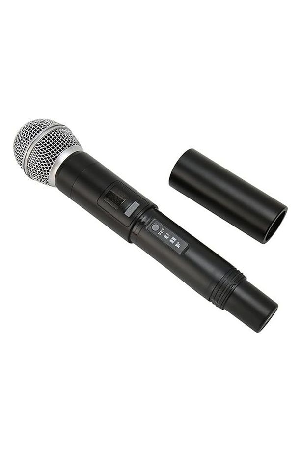 PL-2498 Kablosuz Mikrofon, Karaoke için Kapsamlı Metal El Mikrofonu 1 Adet - 2