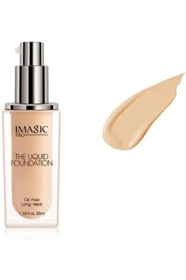 LADY MODEL IMAGIC Oil-Free Liquid Foundation | Full Coverage, Matte Finish | Long-Lasting, Lightweig