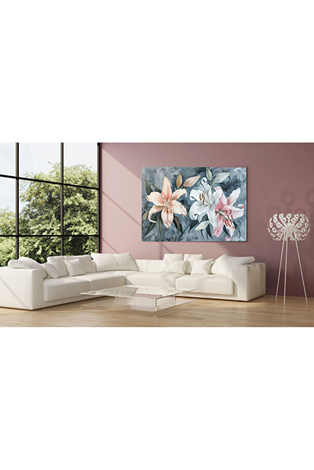 LİLİUM ÇİÇEĞİ KANVAS TABLO - 2