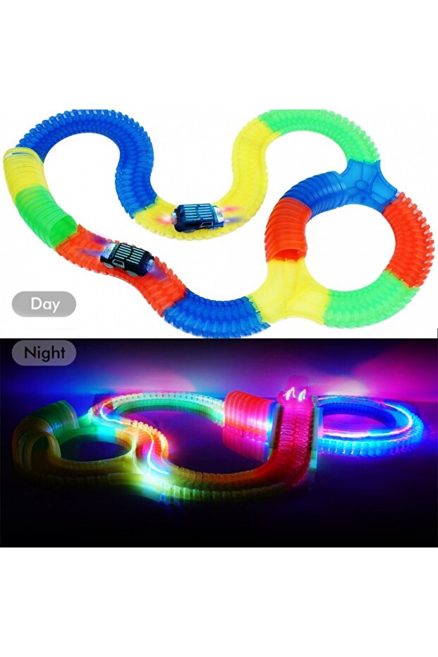 Car Circuit Set, 1 Interactive Car, 169 Pieces, Multiple Assembly Methods - 12