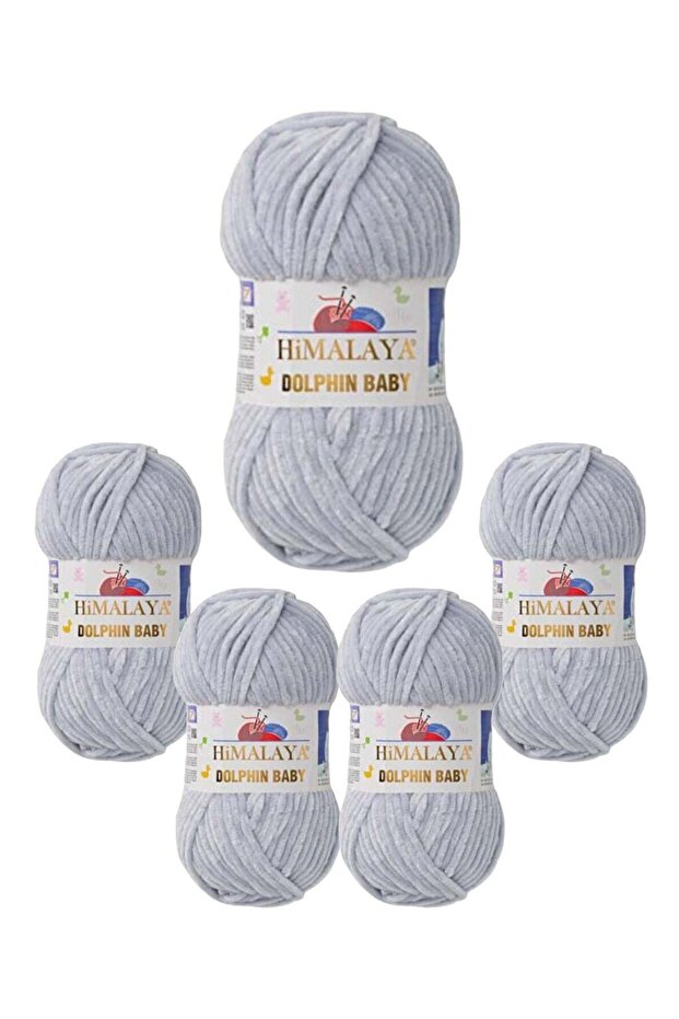 Dolphin Baby Yarn 5 PCS