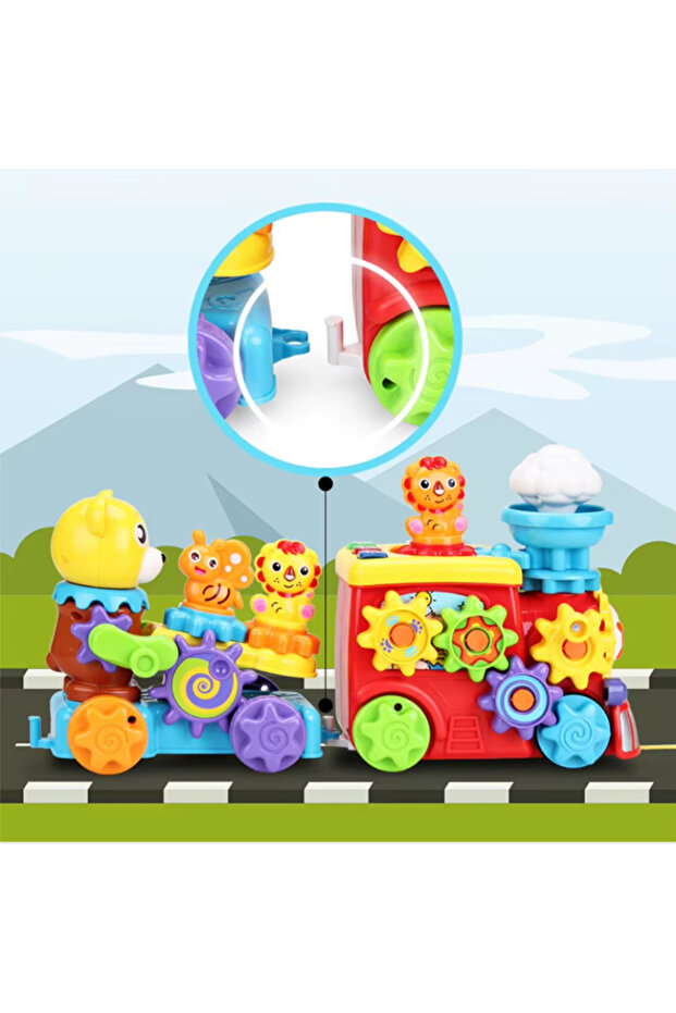 Interactive Educational Train, Music and Steam Effect - 7