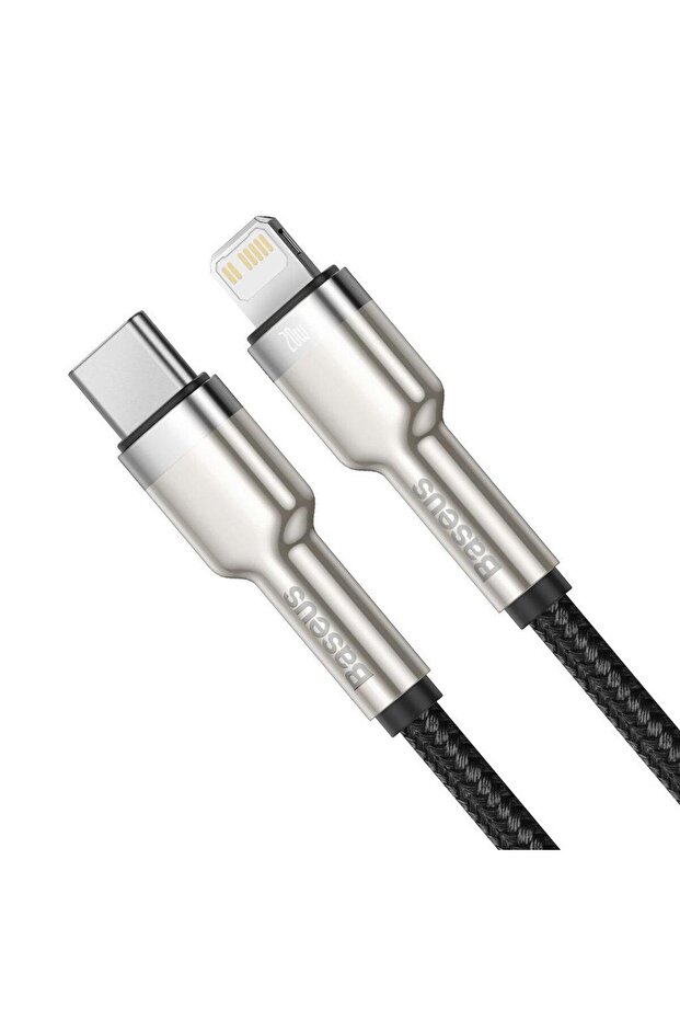 Cabluri periferice Cablu Baseus Type-C la Lightning 1m bk - 2