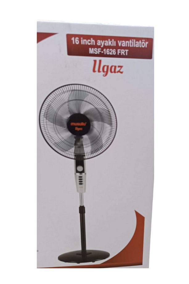 Musullu 5 Kanatlı Sanayi Tipi Vantilatör | 1250r/min | Bakır Motor | Sessiz Çalışma | 3 Kademeli Hız - 5
