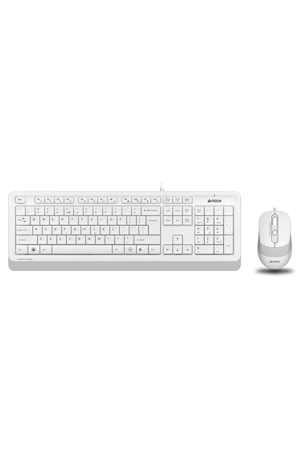 F1010 Q Usb Beyaz Tr Mm Klavye Opt Mouse - 2