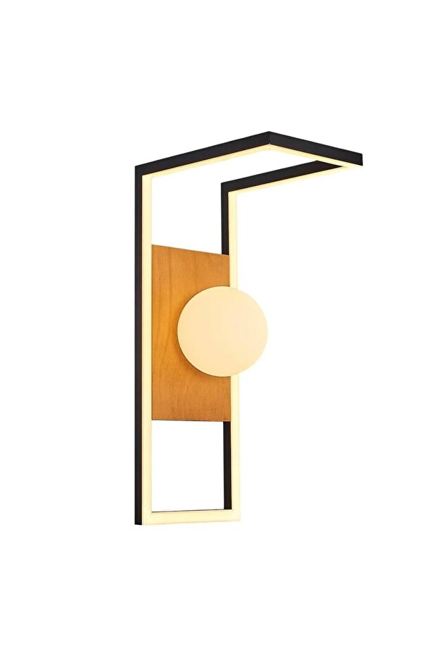 Özcan Aydınlatma 1416-Apl Aplik Meşe - 2