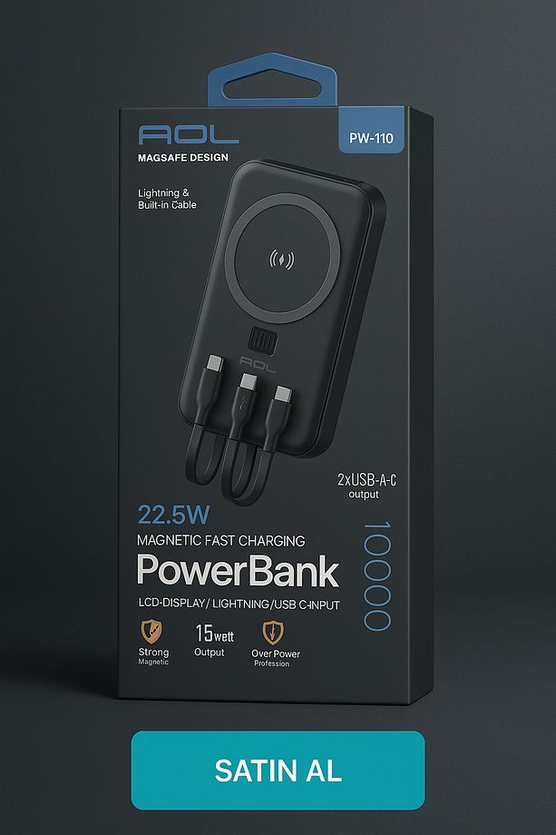 acl pw-110 22.5 w magsafa powerbank 10000 mAh lila - 2