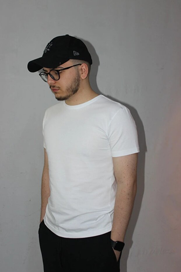 Unisex Λευκό μπλουζάκι - 1