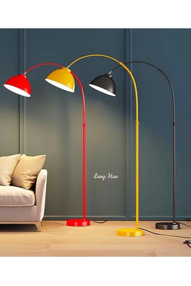 Deve Boynu Serisi Zemin Lambası Ota Lambader (Satıcı Kısmının LAMP HAN Olmasına Dikkat Ediniz.) - 4