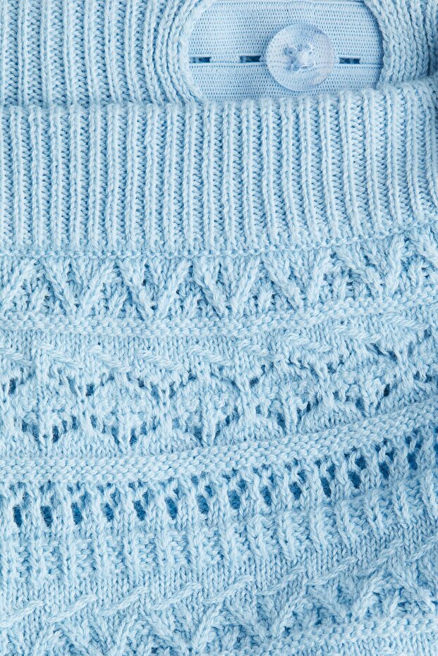 2 Parçalı Desenli Triko Set - 6