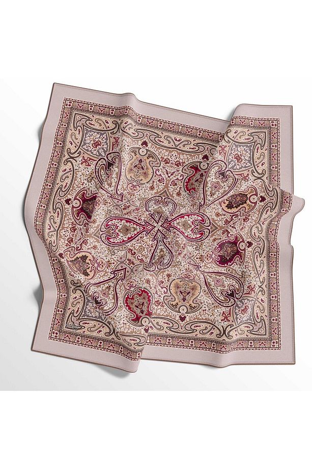 Soft Pamuk Eşarp - 05402-0109 90 X 90 Leylak - 03 - 1