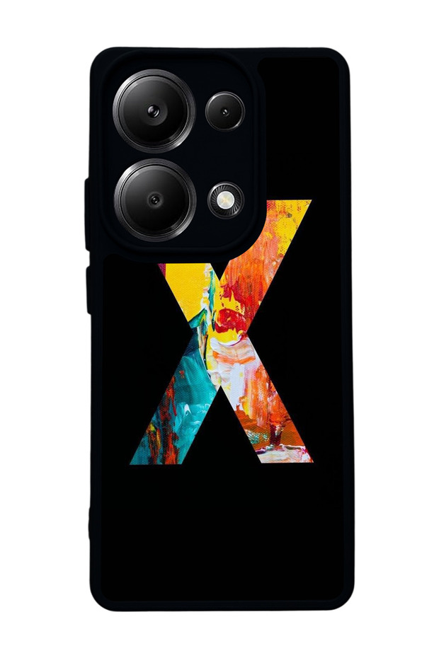 Xiaomi Redmi Note 13 Pro 4g Compatible Matte Black Case – Soft Silicone, Protective, Shock Absorbing Cover