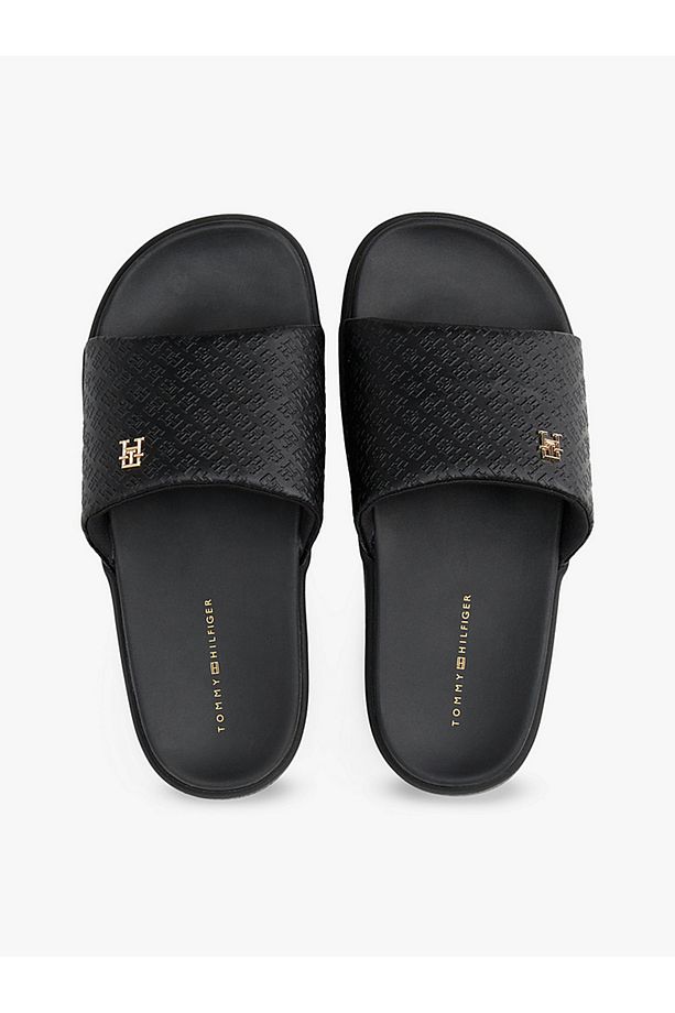 Embossed TH Monogram Platform Pool Slides - 4