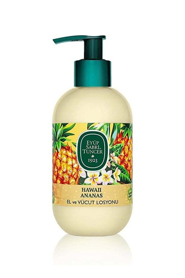 Natural Olive Oil Hand And Body Lotion 280ML - Hawaii Pineapple