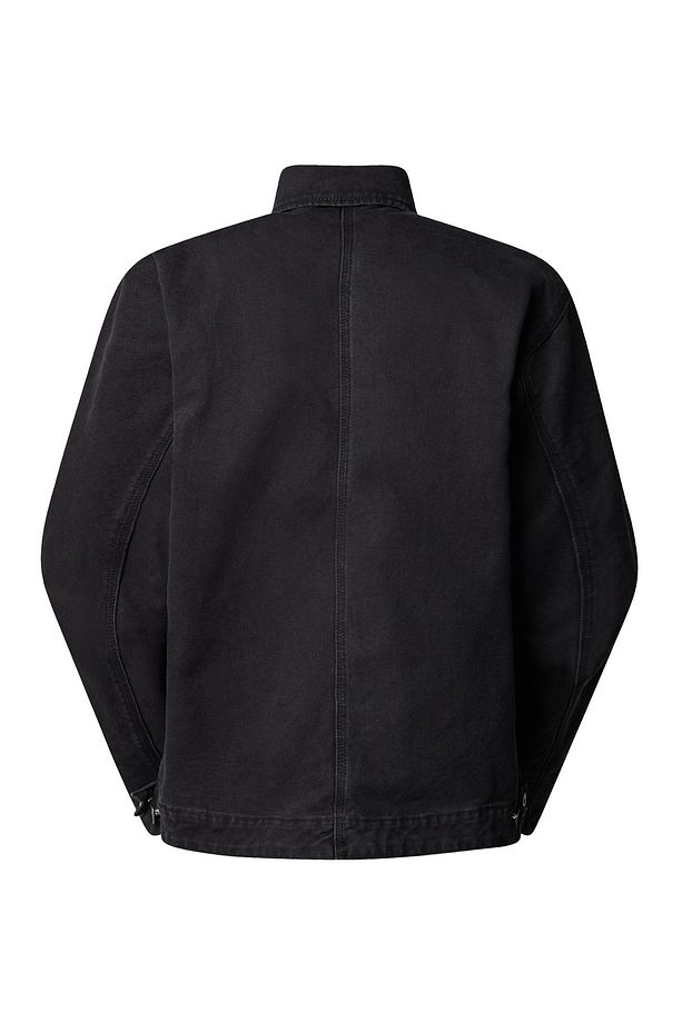 NF0A8B72JK31-M CEDAR CANVAS WORK JA Siyah Regular Fit Düz Erkek Ceket - 5