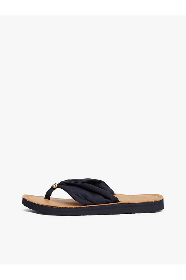 TH Monogram Plaque Flip-Flops - 7