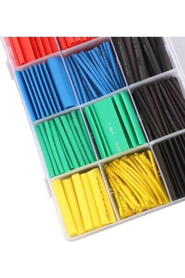 Isı Shrink Boru Daralan Makaron Kablo Yalıtım - 580 Adet 16 Boy - 2