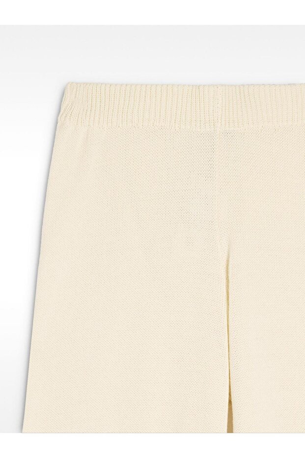 %100 Pamuk Örme Pantolon - 7