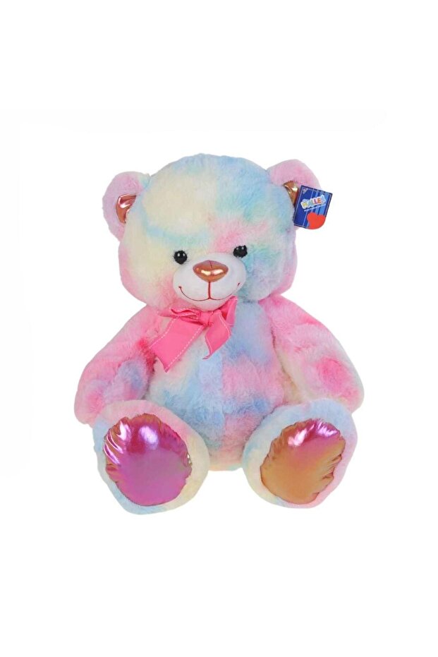Plush 55 cm colorful bear