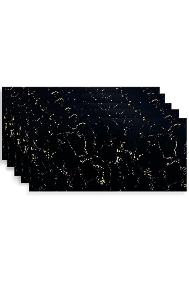 Set of 20 x HOZRO self-adhesive marble imitation tiles, abstract pattern, for walls, covers a surface - 2