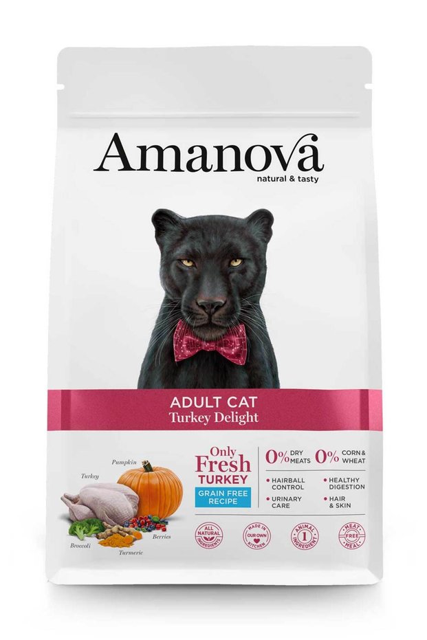 Cat Adult Turkey & Pumpkin No Grain 1.5kg