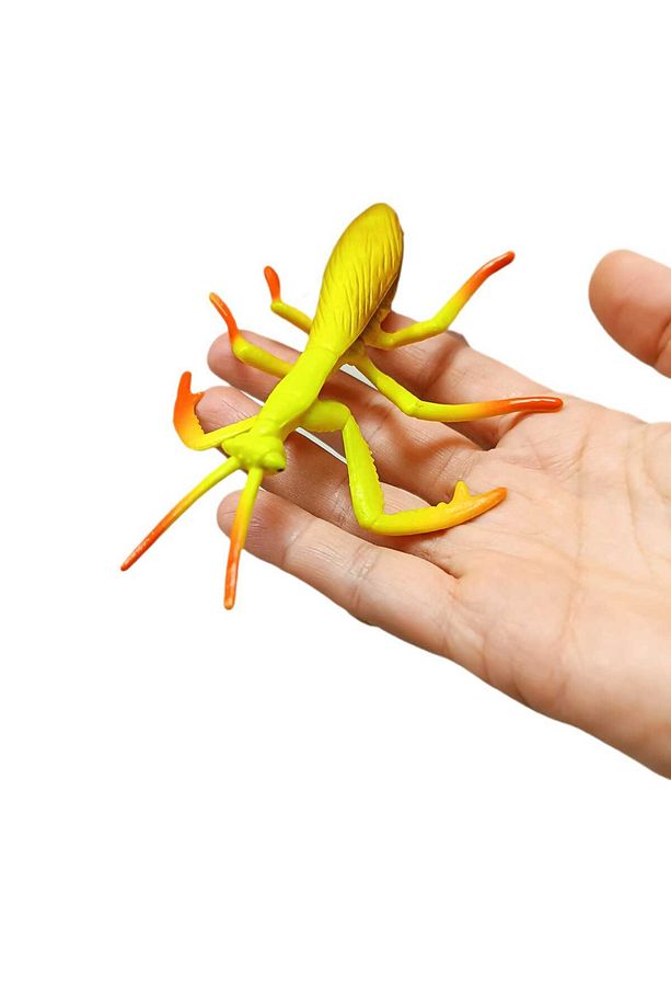 4 Lü Set Oyuncak Böcek Seti Dev Boy ,Sinek, Sivrisinek, Mantis,Arı Şaka Oyuncağı 9-13 cm - 6