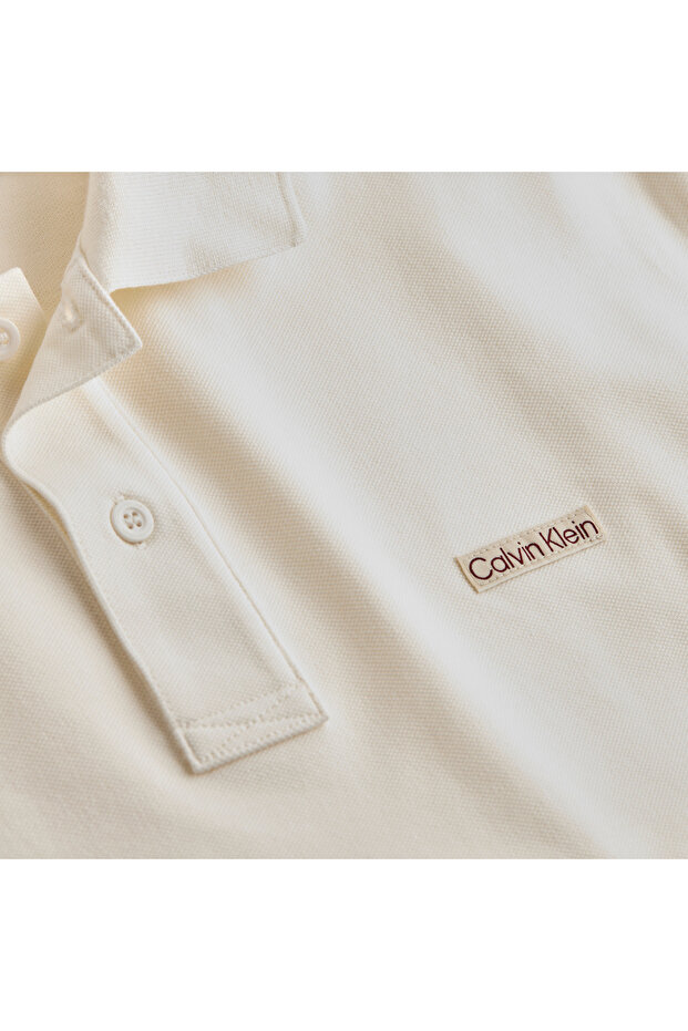 Calvin Klein Men Tofu Label Short Sleeve Polo T-Shirt - 2
