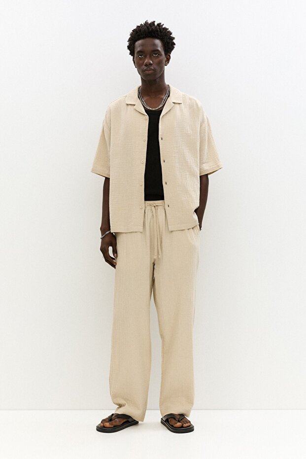 Kısa kollu rustik gömlek - 3