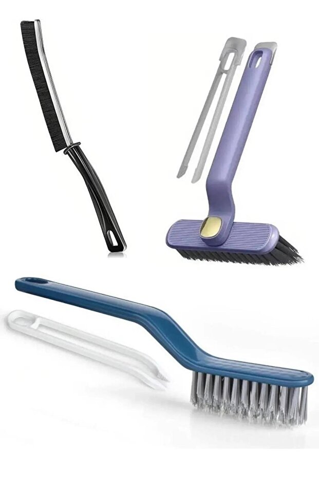 5 Piece Set with Tweezers, Removal Apparatus + Rotating Head + Narrow Space Fine Cleaning Brush