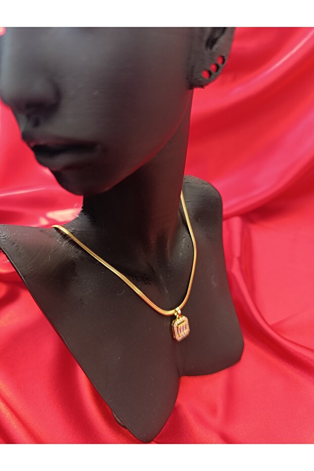 Çelik Baget Kolye - 2