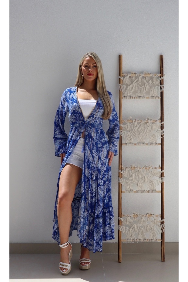 Lara Beaded Edge Kimono