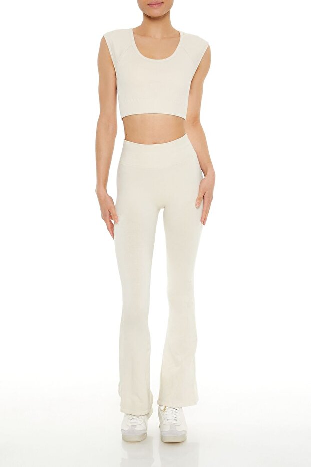 Active Dikişsiz Flare Tayt - 2