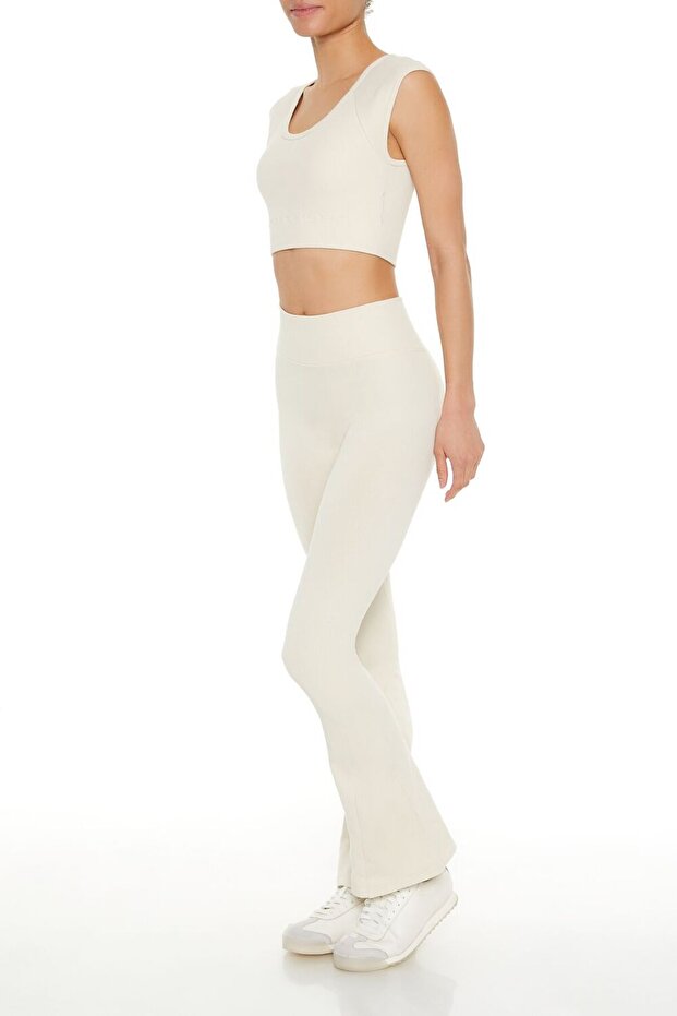 Active Dikişsiz Flare Tayt - 4