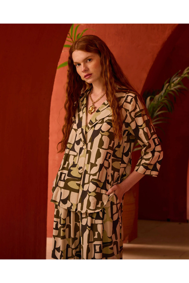 Seçil Ceket 1110013 - Haki - 1