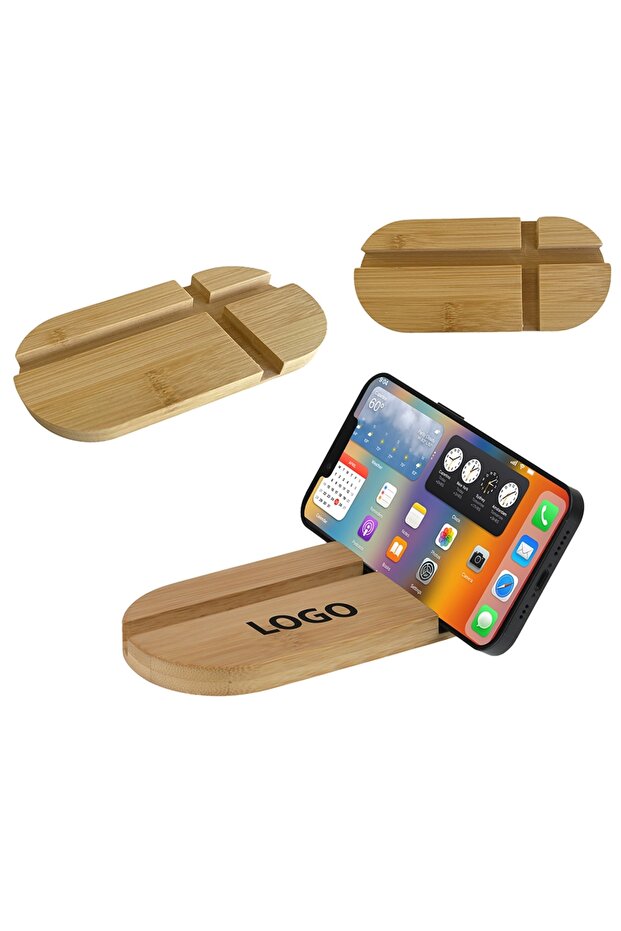 Bambu Masaüstü Telefon ve Tablet Standı