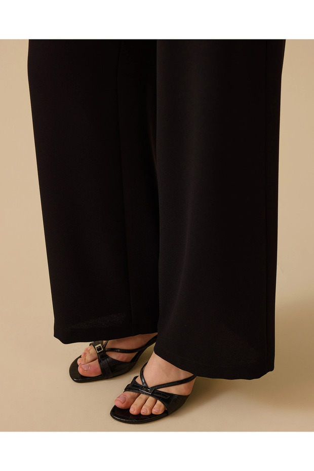 Geniş Paça Pantolon - 5