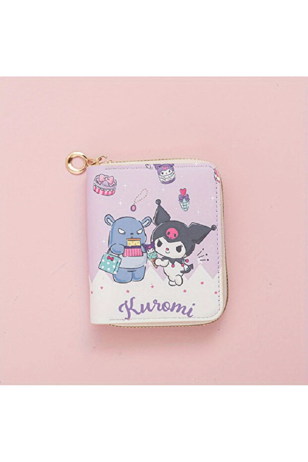 Kuromi, Cinnamoroll, Mymelody, Pompompurin, Pochacco Character Patterned Children's Wallet