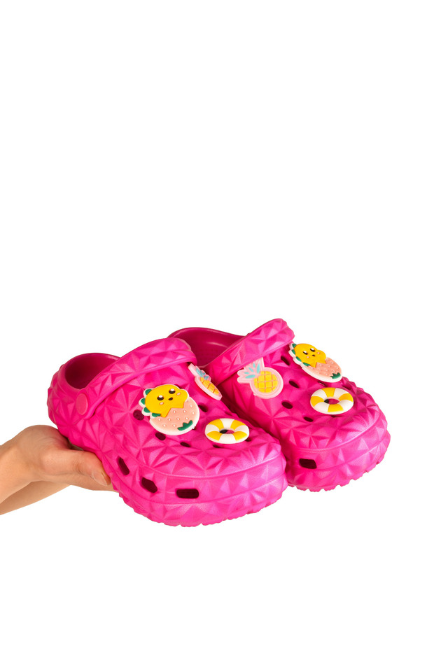 Girl Boy Children's Non-Slip High Sole Comfortable Shape Beach Pool Children's Slippers