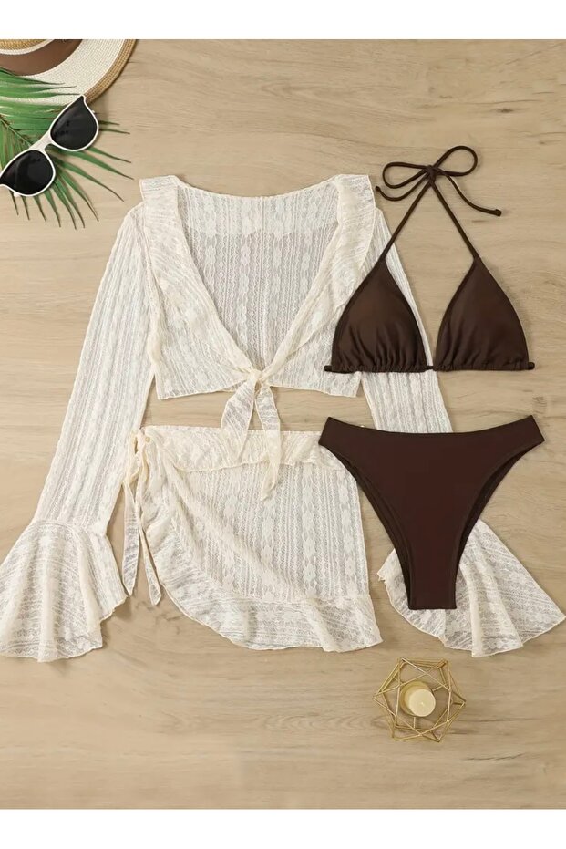 Bohem 4lü bikini seti - 1